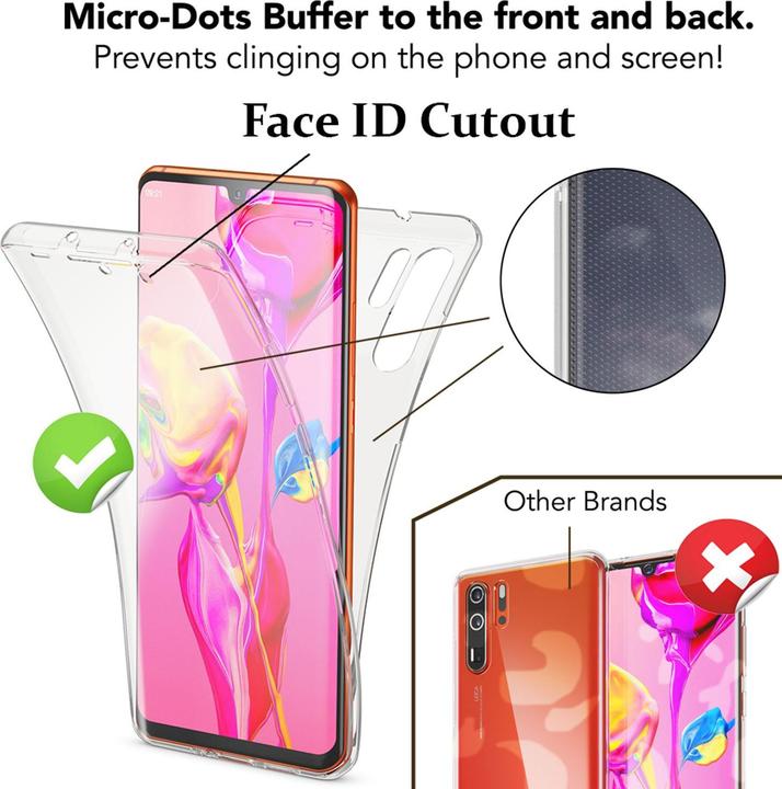 Image du produit Nalia Étui pour téléphone portable à 360 degrés (Huawei P30 Pro)