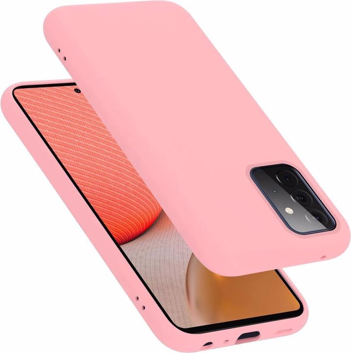 Actual product image Cadorabo TPU Liquid Silicone Case Cover (Samsung Galaxy A72 5G, Samsung Galaxy A72)