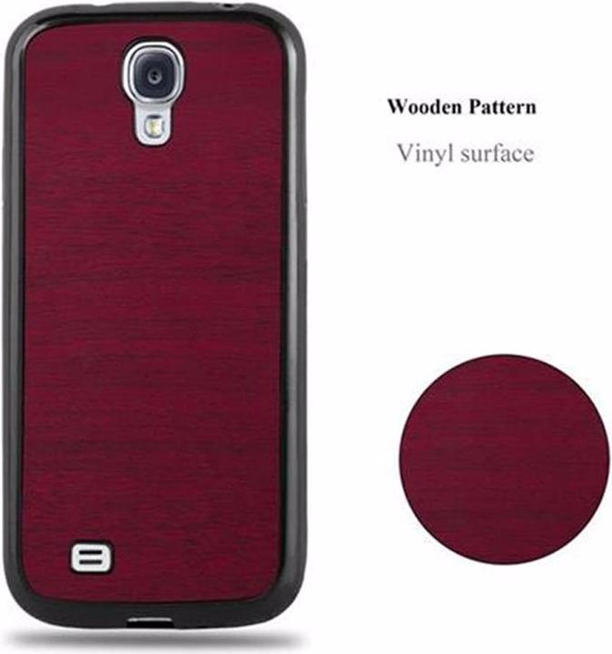 Produktbild Cadorabo TPU Wooden Cover (Samsung Galaxy S4)