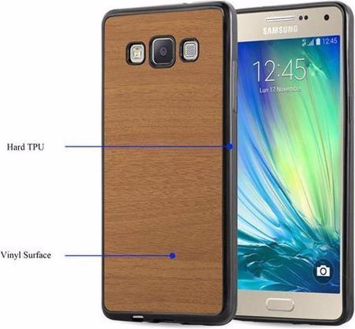 Produktbild Cadorabo TPU Wooden Cover (Samsung Galaxy J5 (2015))