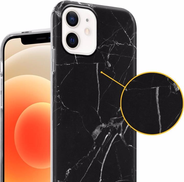 Actual product image Cadorabo IMD TPU Colorful Marble Cover (Apple iPhone 12 Pro Max)