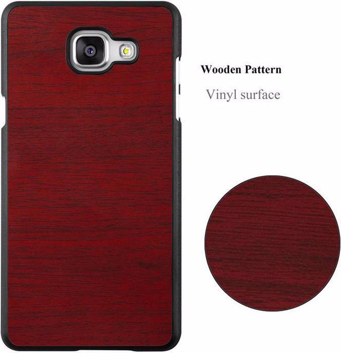 Actual product image Cadorabo TPU Wooden Cover (Samsung Galaxy A5 (2016))