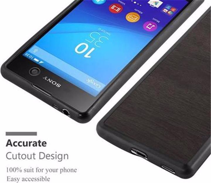 Immagine prodotto Cadorabo Copertura in legno TPU (Sony Xperia M5)