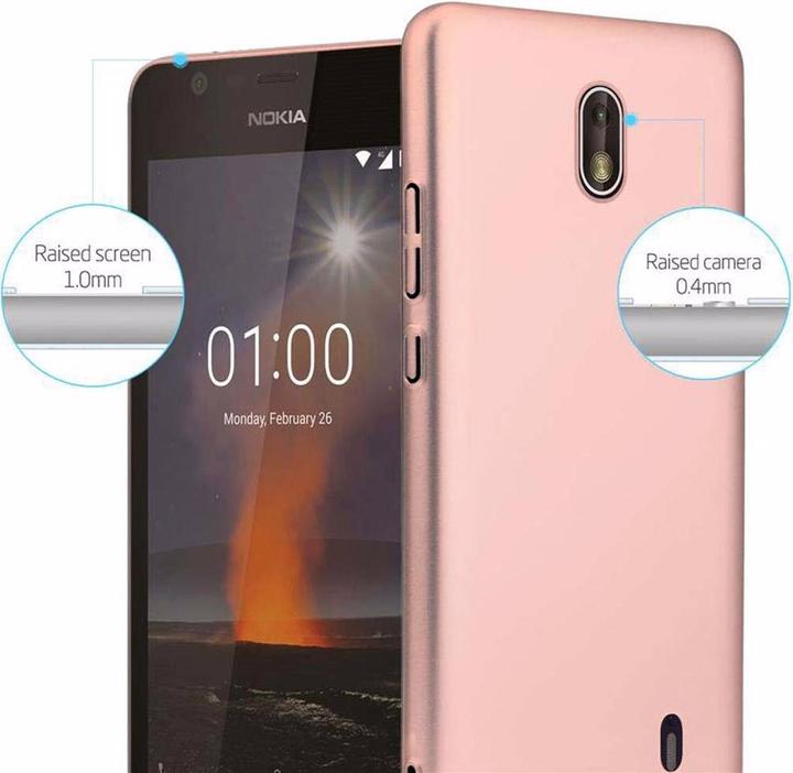 Productafbeelding Cadorabo Harde kaft Matte metalen omslag (Nokia 1)
