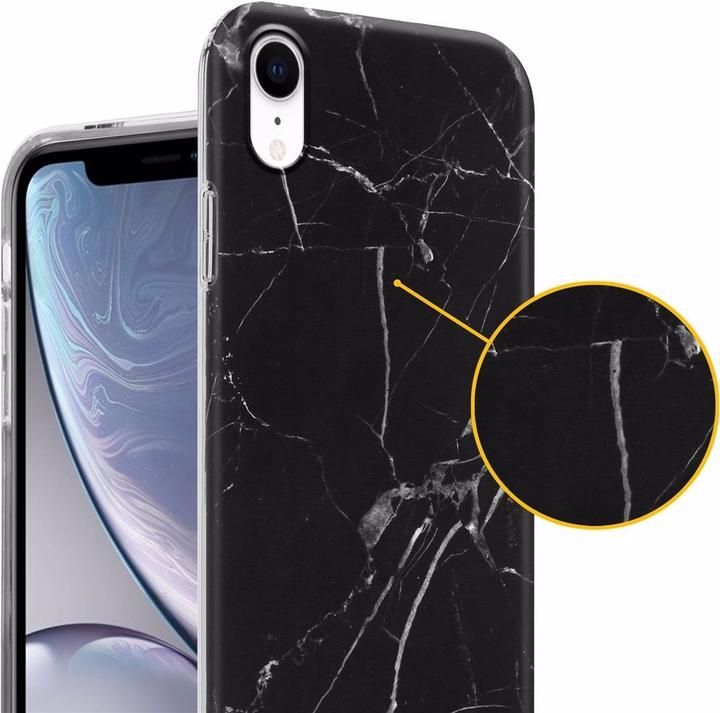 Image du produit Cadorabo Couverture IMD TPU Marbre coloré (Apple iPhone XR)