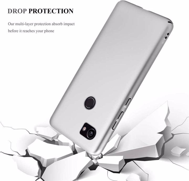 Actual product image Cadorabo Hard Cover Matt Metal Cover (Google Pixel 2 XL)