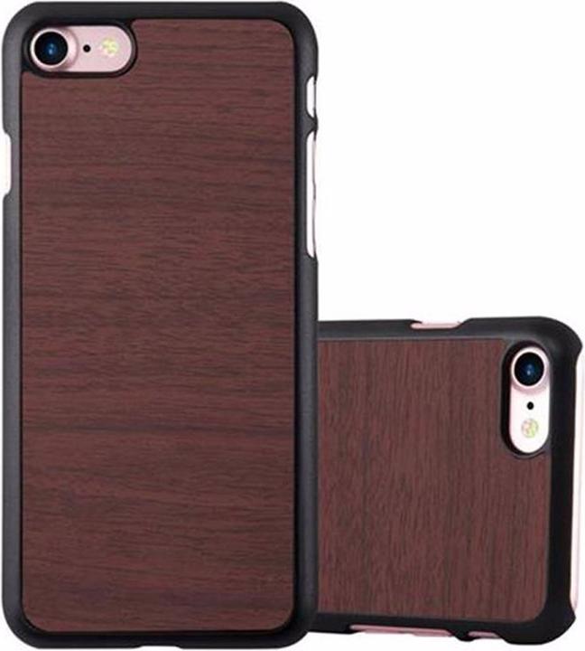 Produktbild Cadorabo TPU Wooden Cover (Apple iPhone 7, Apple iPhone SE (2nd Gen))