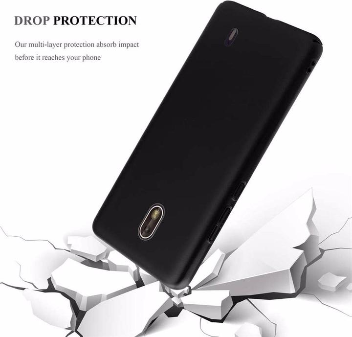 Actual product image Cadorabo Hard Cover Matt Metal Cover (Nokia 1)