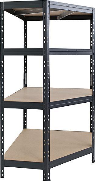 Actual product image kaiserkraft Lagan corner shelving unit