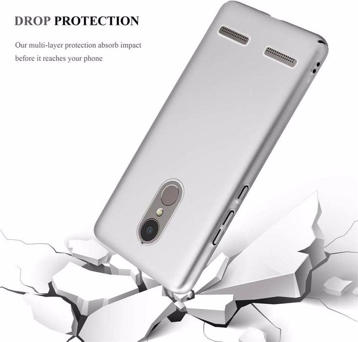 Actual product image Cadorabo Hard Cover Matte Metal Cover (Lenovo K6 Power, lg K6)