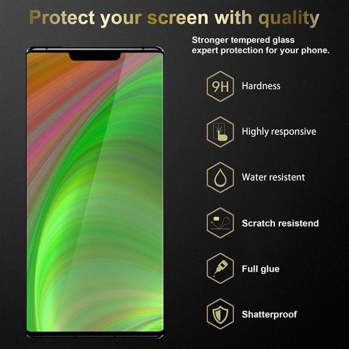 Actual product image Cadorabo Full screen display protection glass (1 Piece, Mate 30 Pro)