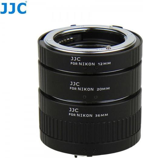 JJC Set Makrozwischenring 12/20/36mm für Nikon