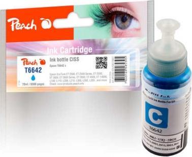 Actual product image Peach Ink Canon GI-5 / CLI-8 1x BK, 1x PBK, 1x C, 1x M, 1x Y (M, C, Y, PBK, FC)