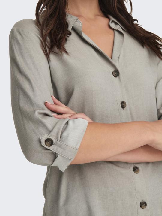Immagine prodotto JdY Vestibilità ampia Collo a camicia Polsini risvoltati Taglio voluminoso delle maniche Top a camicia (XXL)