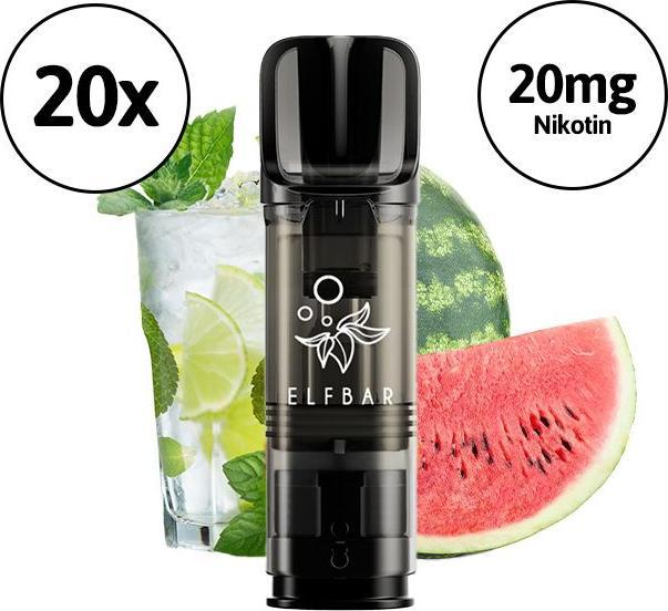 Actual product image Elfbar ELFA Pro PODs (Watermelon Mojito) - 20 PODs (Watermelon)