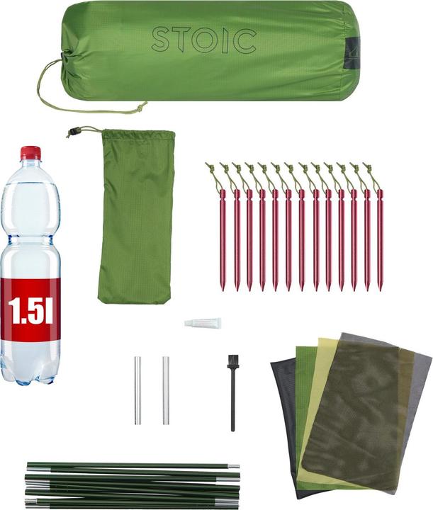 Actual product image Stoic FästaSt. 1P (Tunnel tent, 1.70 kg, 1 person)