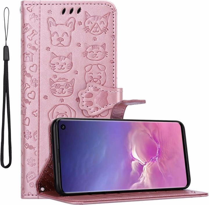 Image du produit Cadorabo Book Chiens & Chats Couverture (Samsung Galaxy S10)