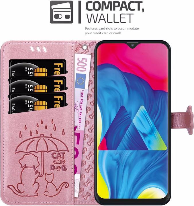 Immagine prodotto Cadorabo Libro Cani e gatti copertina (Samsung Galaxy A10, Samsung Galaxy M10)