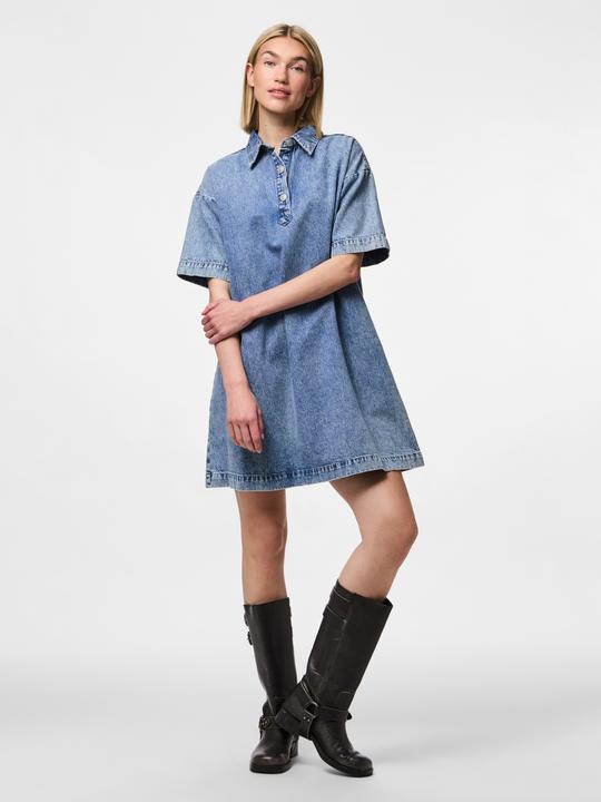 Immagine prodotto Pieces Pckenya Ss A-Shape Denim Dress Noos Bc (M)