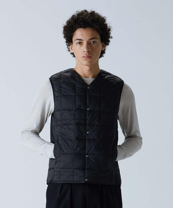 Actual product image Taion Basic button-down v-neck inner jacket (XXL)