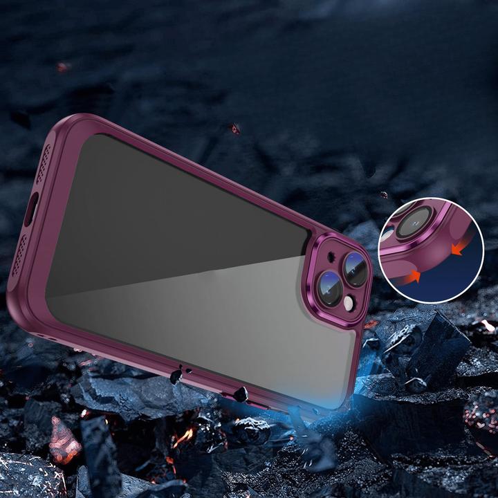 Produktbild Cover-Discount iPhone 15 Plus - Hülle mit Kameraschutz weinrot (Apple iPhone 15 Plus)