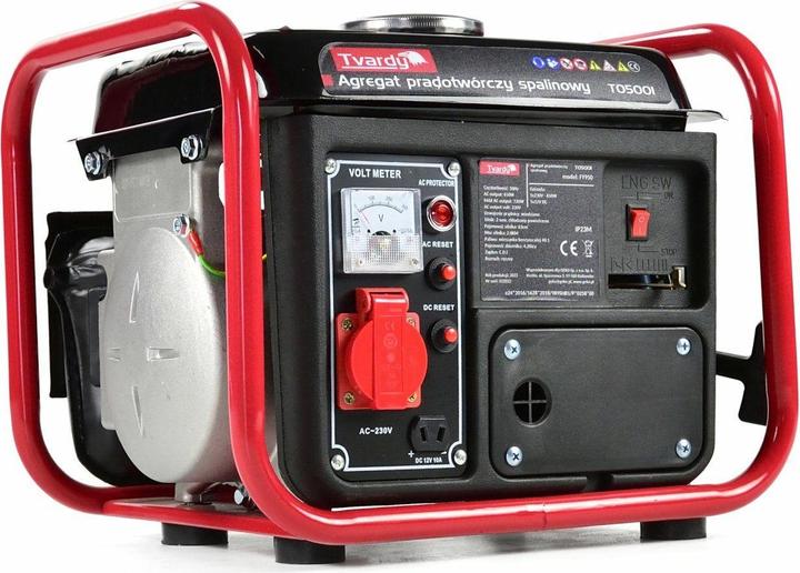 Produktbild Tvardy Benzin-Rahmen-Stromerzeuger 2 PS/720 W (720 W)