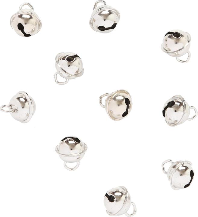 Image du produit I Am Creative Clochettes métal argent 11mm 10 p.