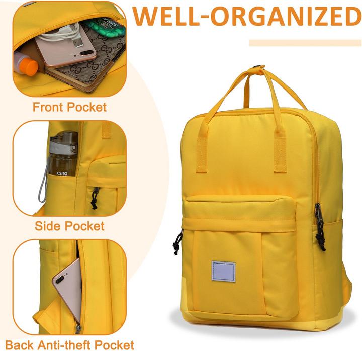 Actual product image Only-Bags.Store School backpack for teenagers, lightweight and waterproof school backpack, multifunctional (8.90 l)