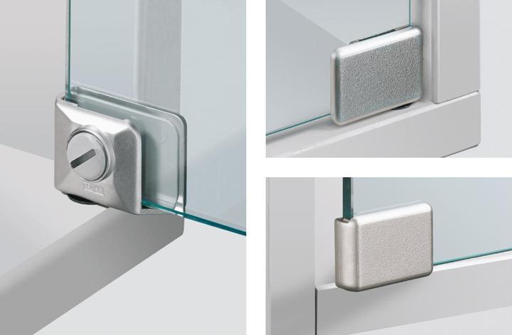 Actual product image Hettich Glass door hinges ET 150