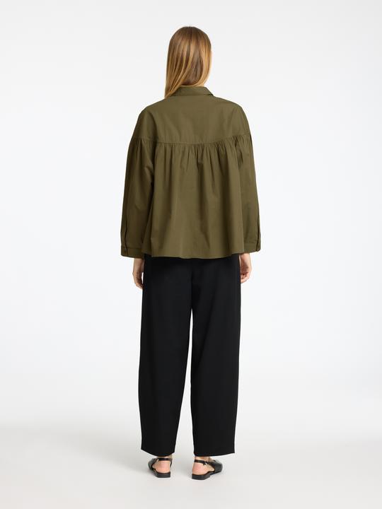 Produktbild Selected Femme 100% Baumwoll Langarmbluse (36)