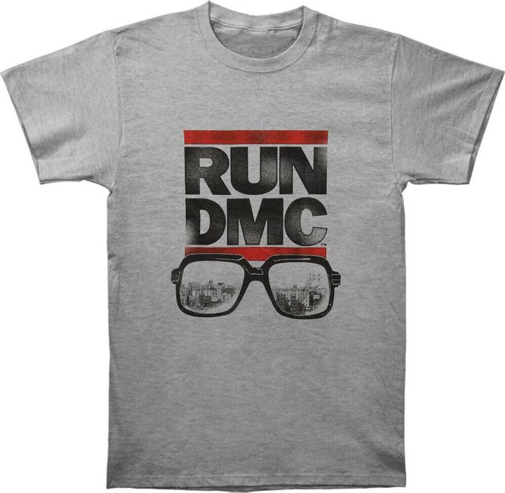 Run DMC Erwachsene Brille NYC Baumwolle TShirt