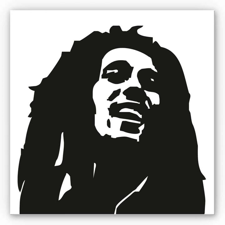 Produktbild Trenddeko Bob Marley 1 (40 x 40 cm)