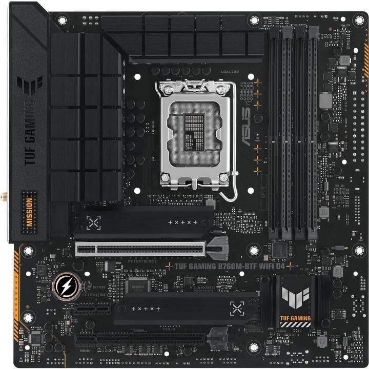 Image du produit ASUS TUF Gaming B760M-BTF D4 (LGA 1700, Intel B760, mATX)