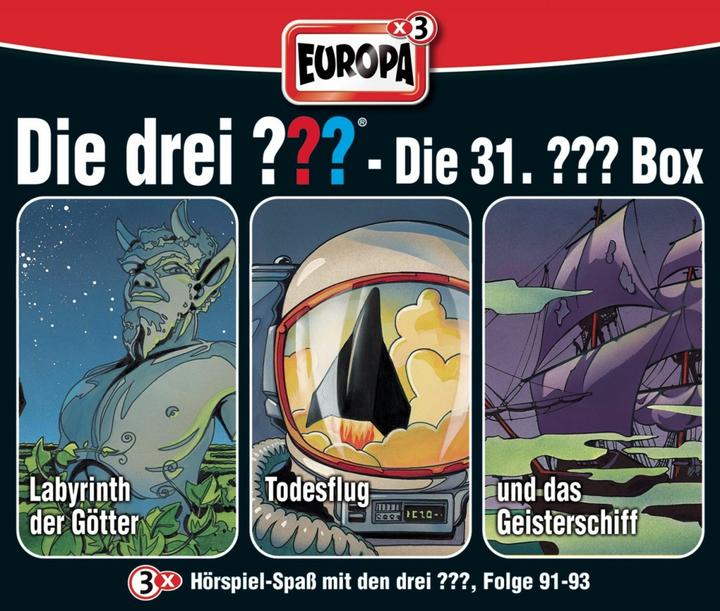 Actual product image Kosmos DDF CD Box No. 31 (The three THREE QUESTION MARKS)