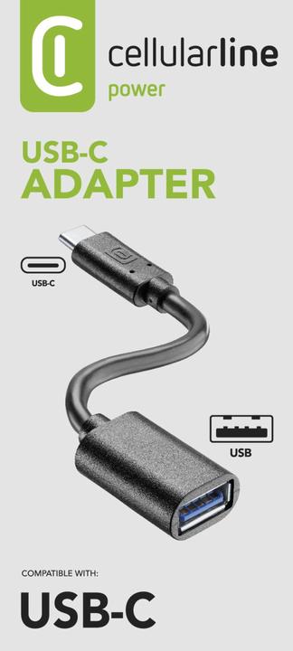 Produktbild Cellularline USB to USB-C Adapter
