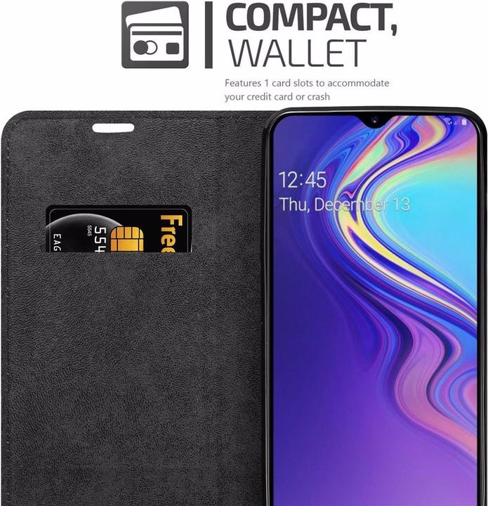 Produktbild Cadorabo Book Invisible Magnet Cover (Samsung Galaxy M30)