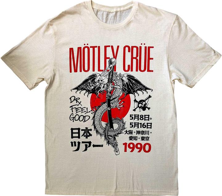 Motley Crue Dr Feelgood Japanese Tour '90 TShirt (L)