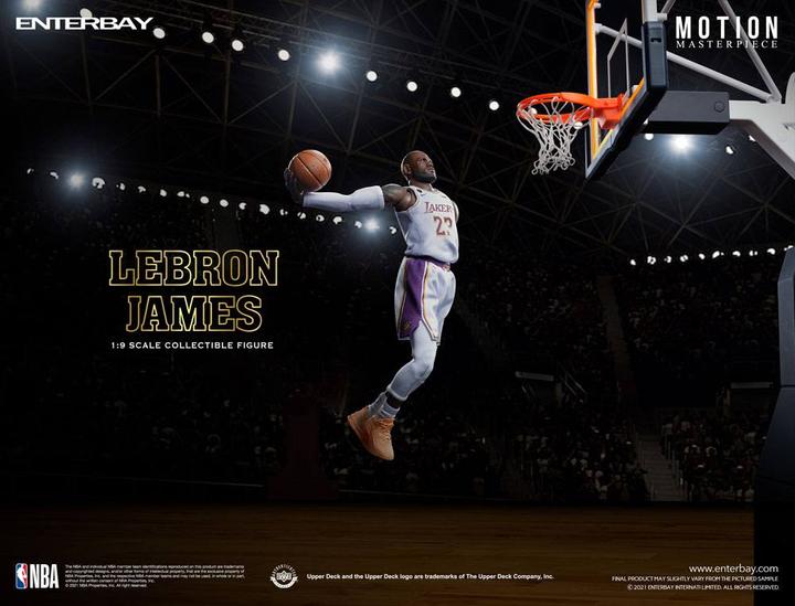 Produktbild Enterbay NBA Collection figurine Motion Masterpiece 1/9 LeBron James (LA Lakers) 23 cm