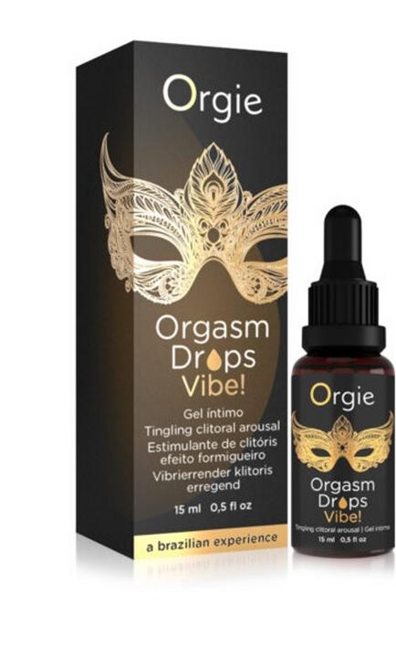 Produktbild Orgie Orgasm Drops Vibe (15 ml)
