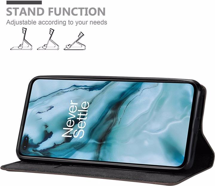 Immagine prodotto Cadorabo Copertina magnetica invisibile del libro (OnePlus Nord)