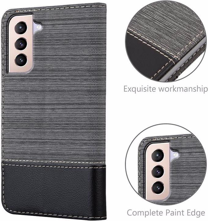 Image du produit Cadorabo Couverture look jeans Book (Samsung Galaxy S21+)
