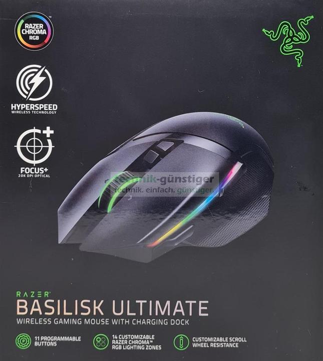 Actual product image Razer Basilisk Ultimate (Wireless)
