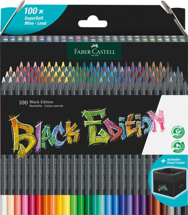 Produktbild Faber-Castell Black Edition (Sortiert, 100 x)