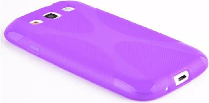Actual product image Cadorabo TPU X-Line Cover (Samsung Galaxy S3 Neo, Samsung Galaxy S3)