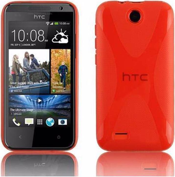 Actual product image Cadorabo TPU X-Line Cover (HTC Desire 300)