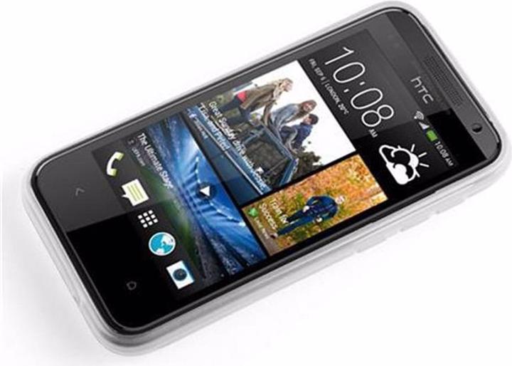 Actual product image Cadorabo TPU X-Line Cover (HTC Desire 300)