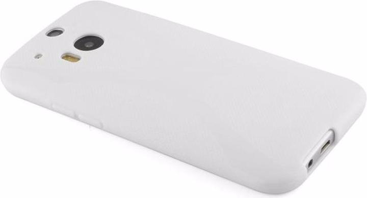 Actual product image Cadorabo TPU X-Line Cover (HTC One M8)