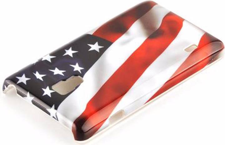 Produktbild Cadorabo Hard Cover mit Aufdruck Cover (LG Optimus L7 II)