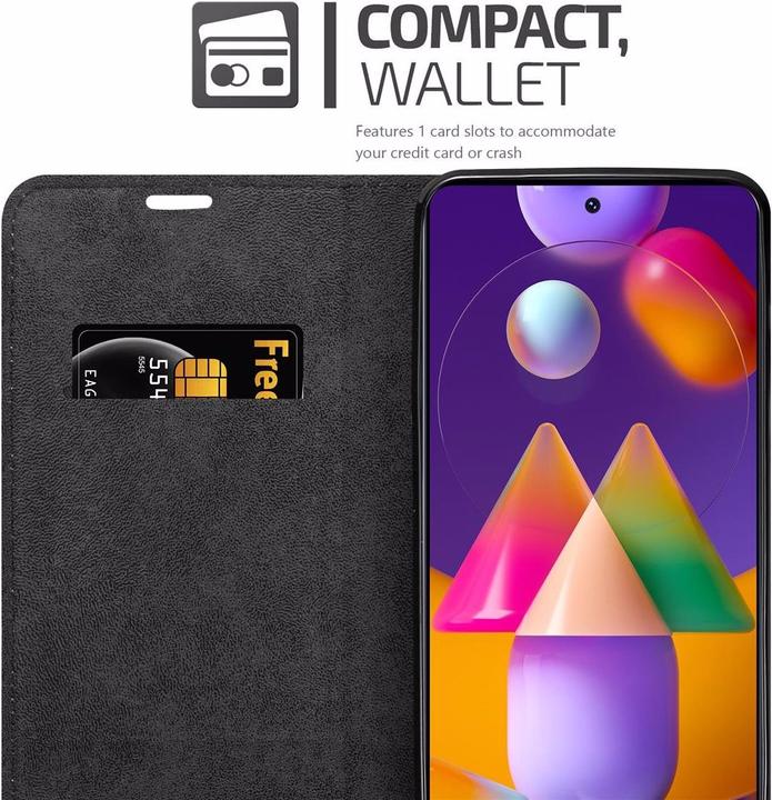 Immagine prodotto Cadorabo Copertina magnetica invisibile del libro (Samsung Galaxy M31s)