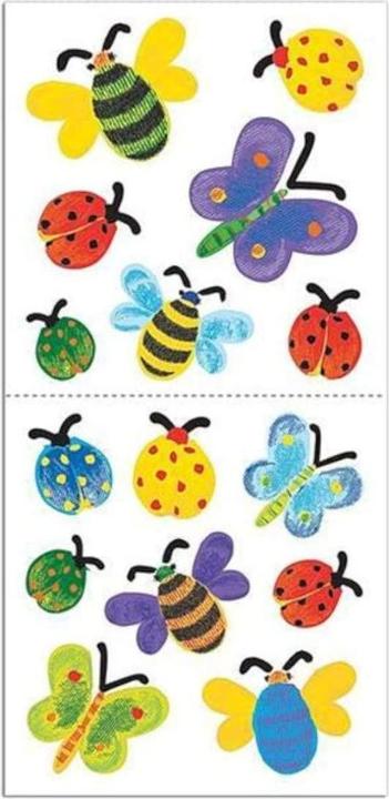 Actual product image Amscan Garden Bugs Stickers